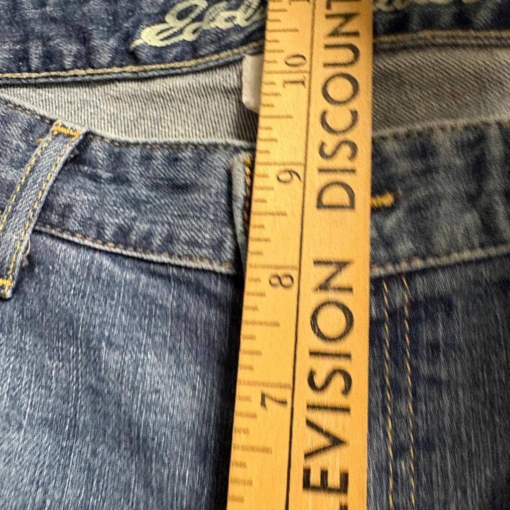 Eddie Bauer Slightly Curvy Bootcut Jeans Womens Size 10 Blue Stretch Denim