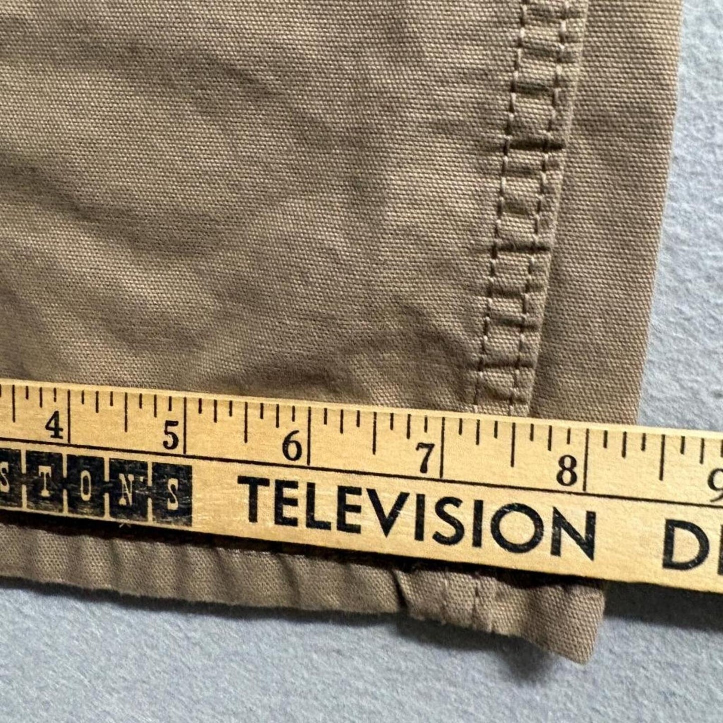 Blue Mountain Carpenter Pants Mens 30x32 Brown Cotton Canvas Workwear Utility