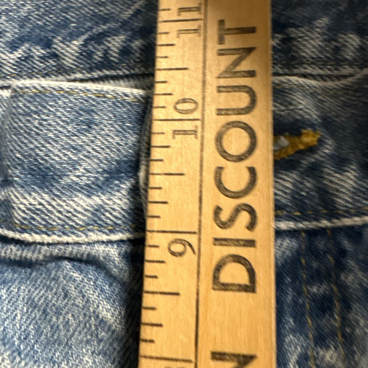 Lee Denim Jeans Mens 34x30 Light Blue Wash Straight Leg Workwear Distressed