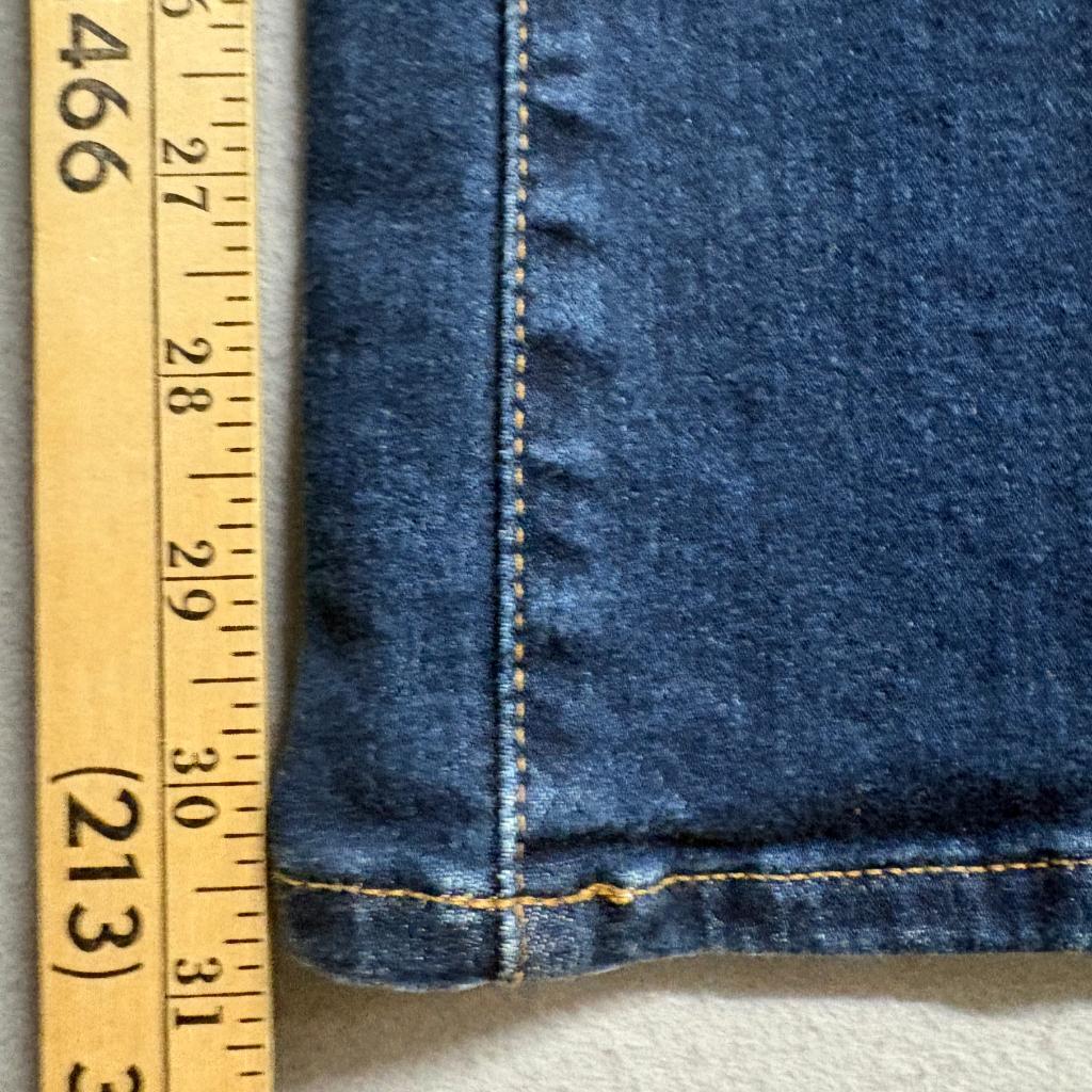 Madewell Skinny Flare Jeans Womens 24 Blue Denim High Rise Stretch