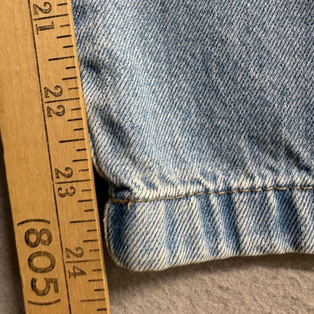 Forever 21 Premium Denim Jeans Womens 27 Blue Paperbag Waist Pleated Wide Leg