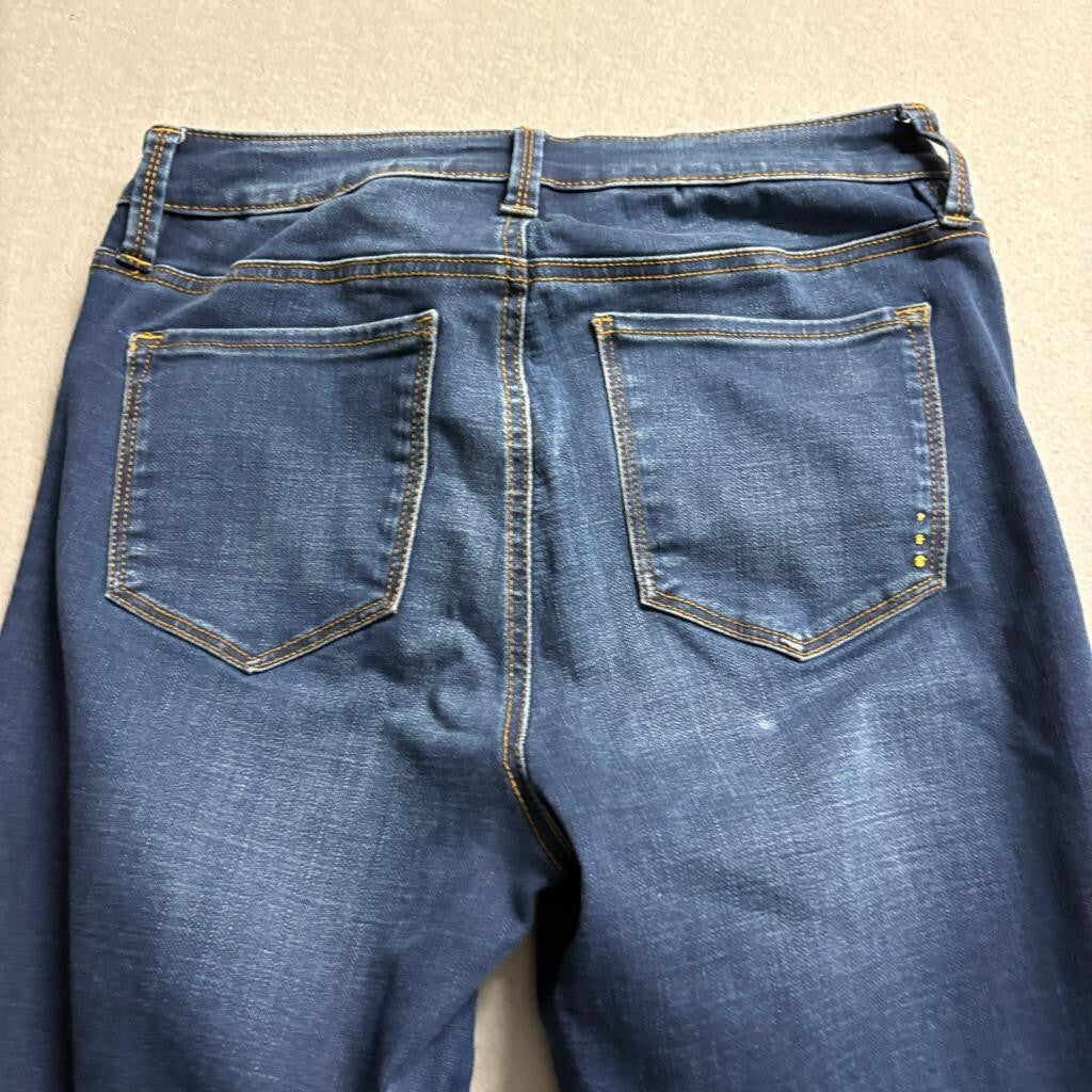Rachel Rachel Roy Womens Jeans Size 6/28 Blue Denim Skinny Stretch Ankle Crop