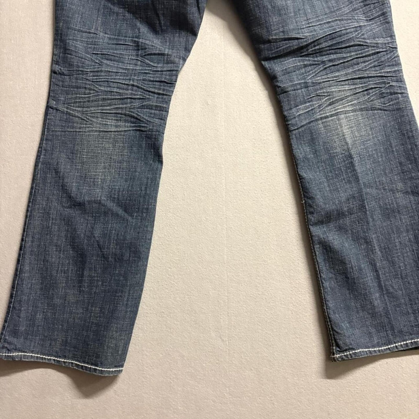 Hydraulic Gramercy Slim Bootcut Jeans Womens 20 Blue Denim Thick Stitch Stretch