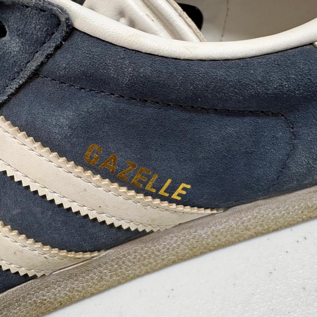Adidas Gazelle Navy Blue Suede Mens Size 13 Low Top Sneakers BB5478