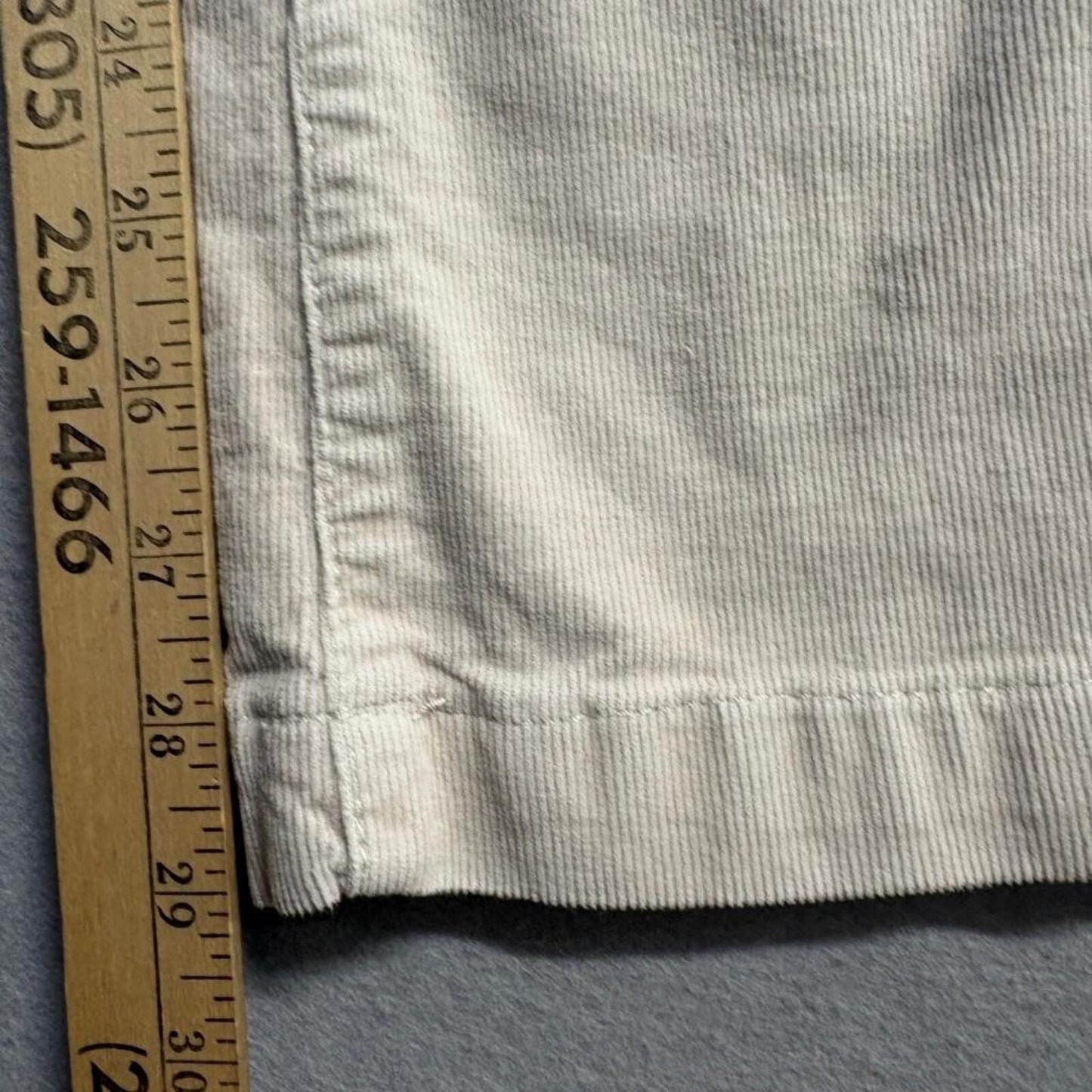 d.jeans Womens Corduroy Pants Size 10 Beige Bootcut Stretch Cord Utility Pockets