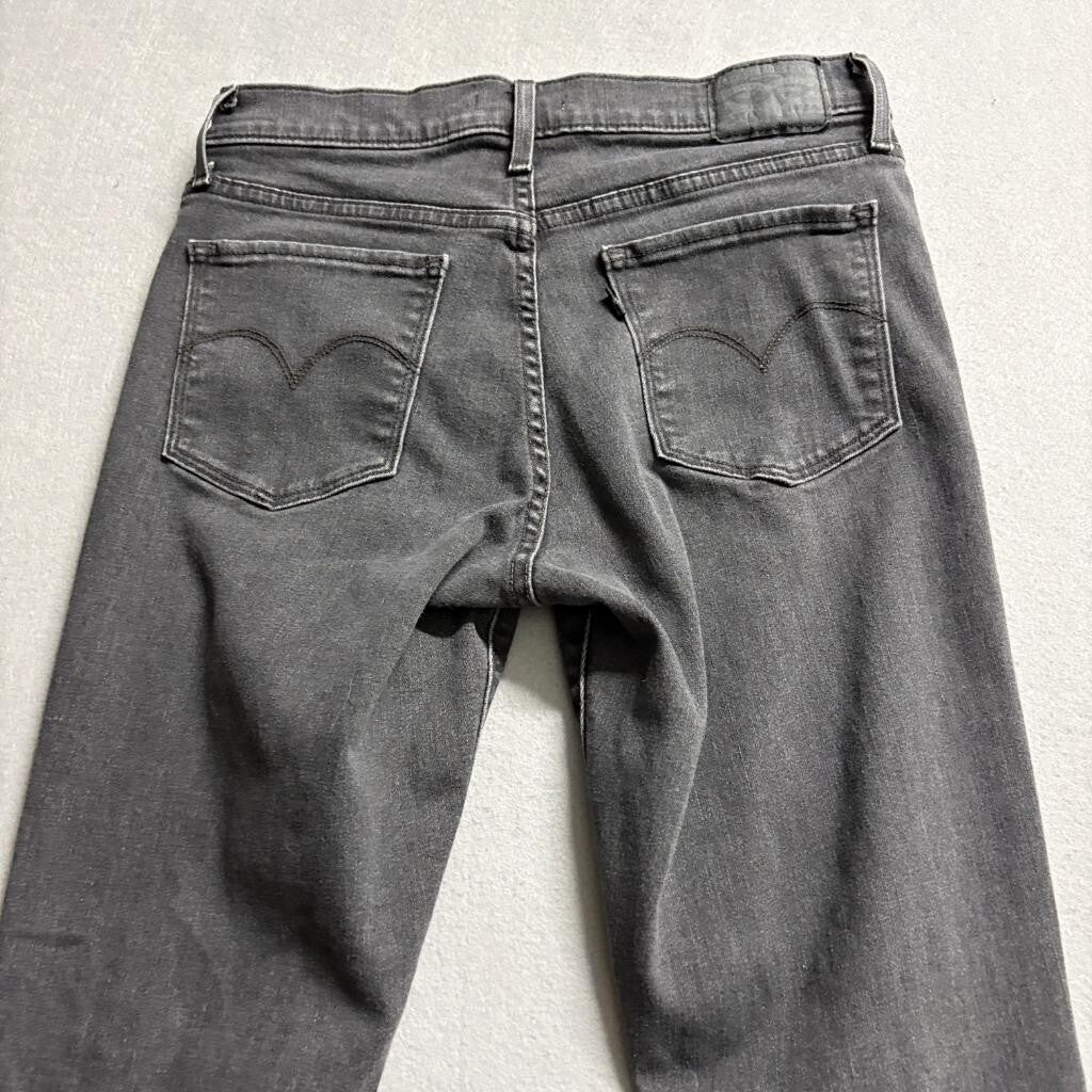Levis 311 Shaping Skinny Jeans Womens 29 Gray Denim Stretch Pants W29 L30