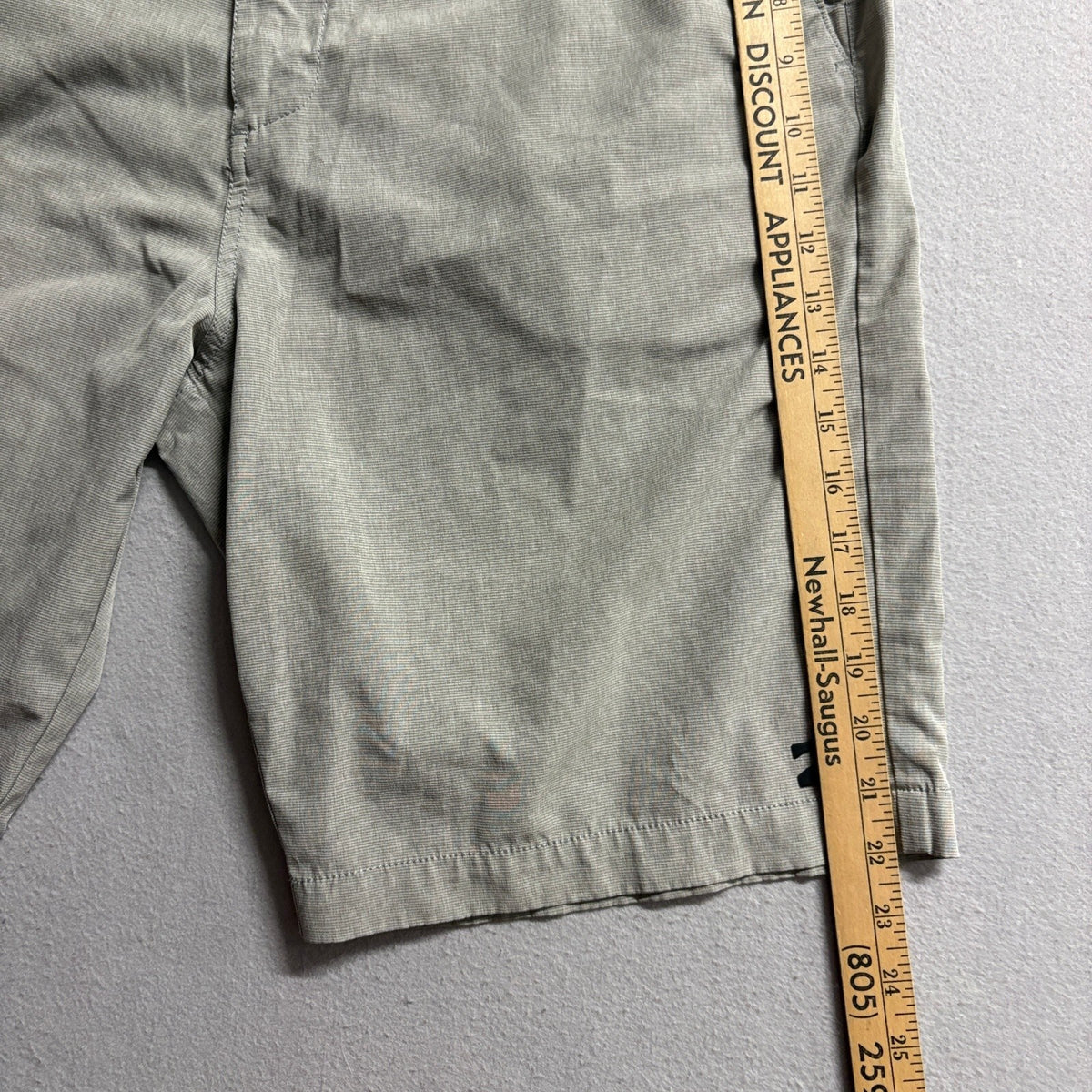 Billabong Crossfire Hybrid Shorts Mens 36 Gray Submersible Stretch Walkshorts