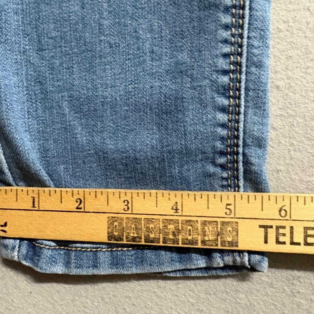 Seven7 Women's Skinny Jeans Size 12 Blue Denim Stretch Mid Rise Casual