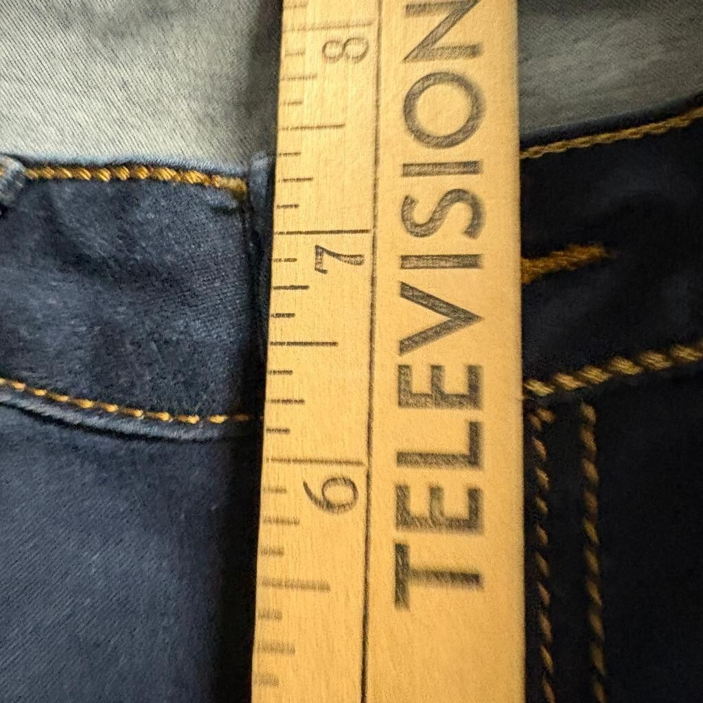 Machine Nouvelle Mode Skinny Jeans Womens 27 Dark Wash Stretch Denim Blue