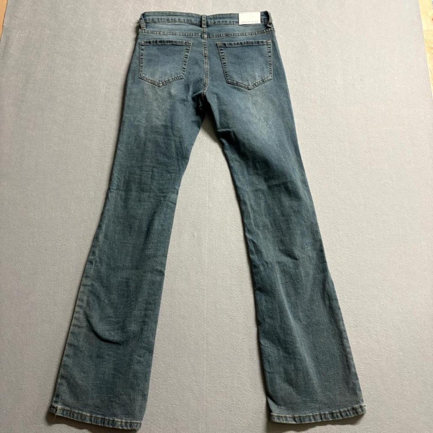 Angel Kiss Flare Jeans Womens Size 5/27 Blue Denim Stretch Bootcut NWT