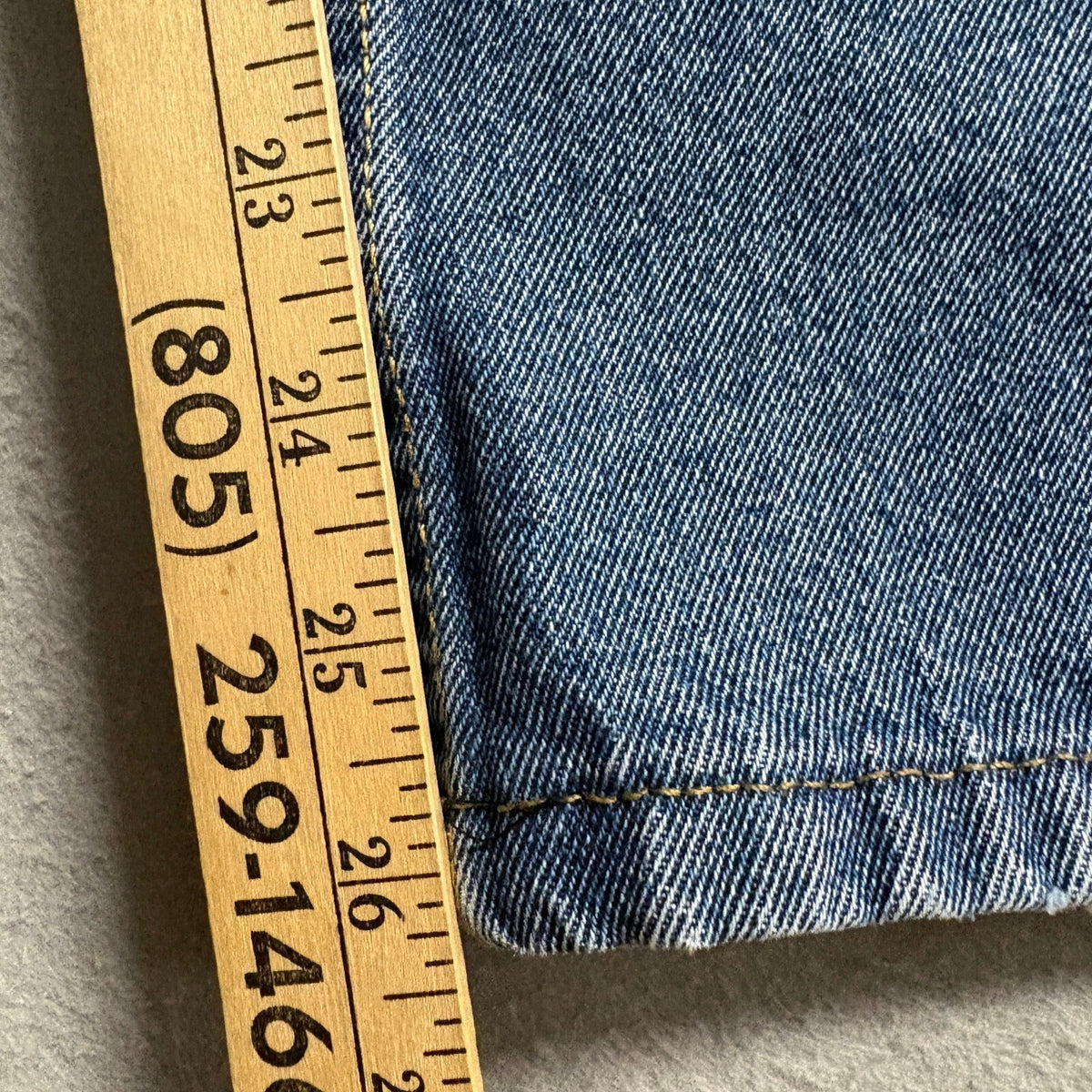 Big Mac Workwear Jeans Mens 38x30 Blue Denim Straight Leg Work Pants