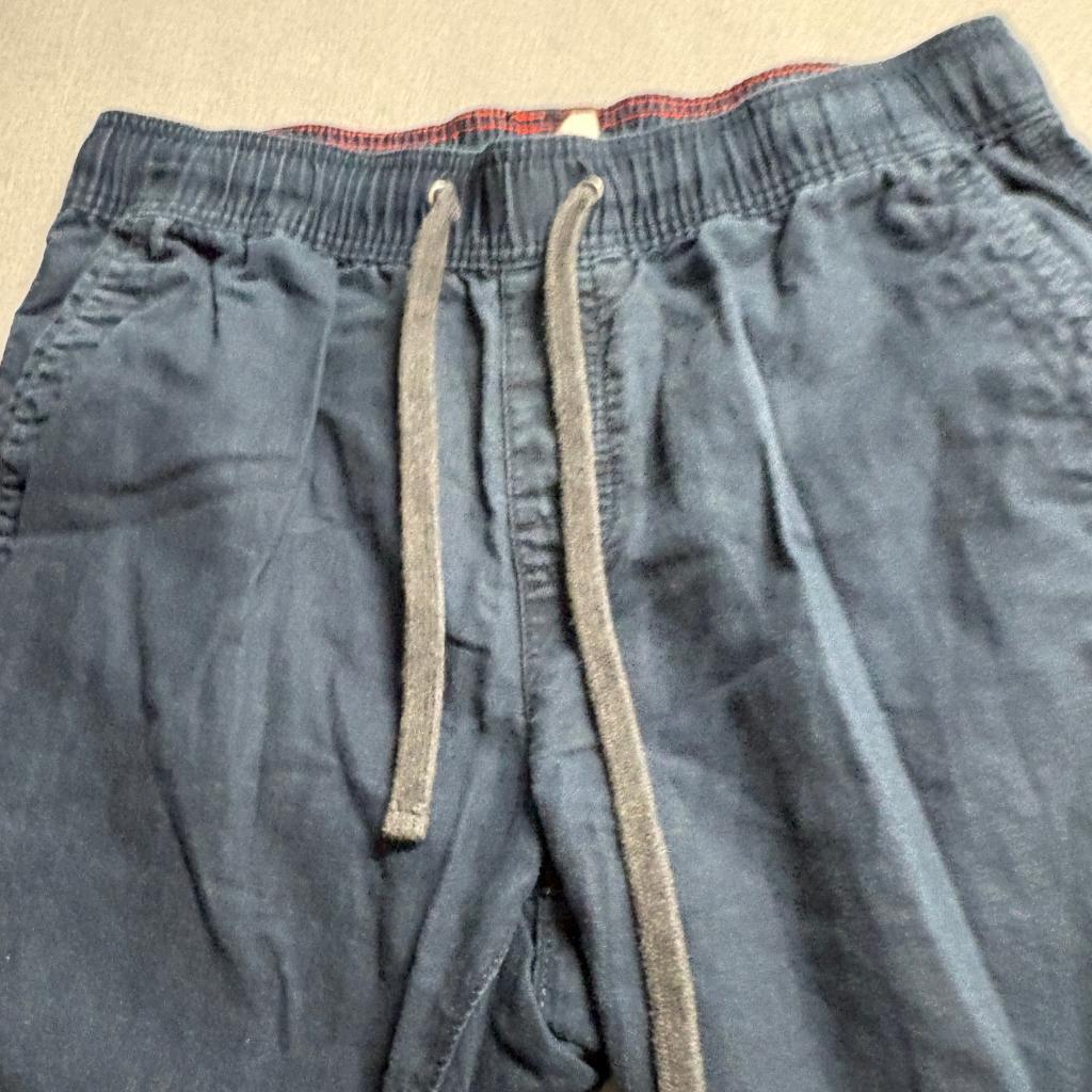JackThreads Mens Jogger Pants Size M Navy Blue Cotton Drawstring Elastic Waist