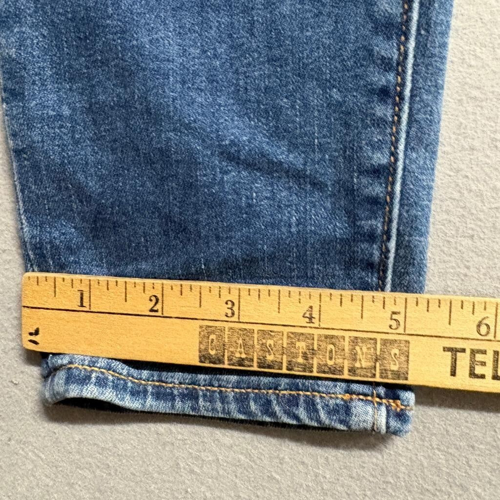 Hatch Maternity Skinny Jeans Womens Size 26 Blue Denim Elastic Side Panels