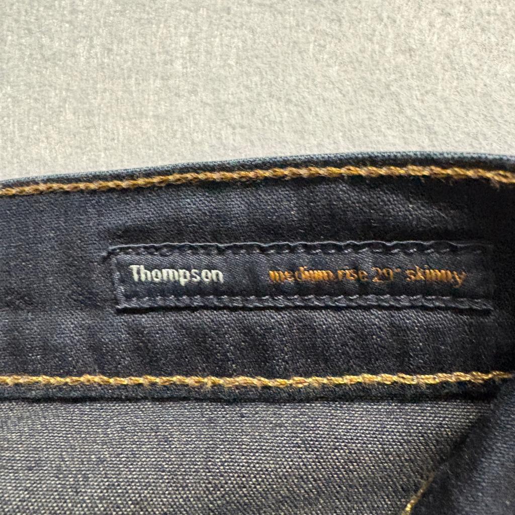 Citizens of Humanity Thompson Skinny Jeans Womens 29 Medium Rise Dark Wash Blue