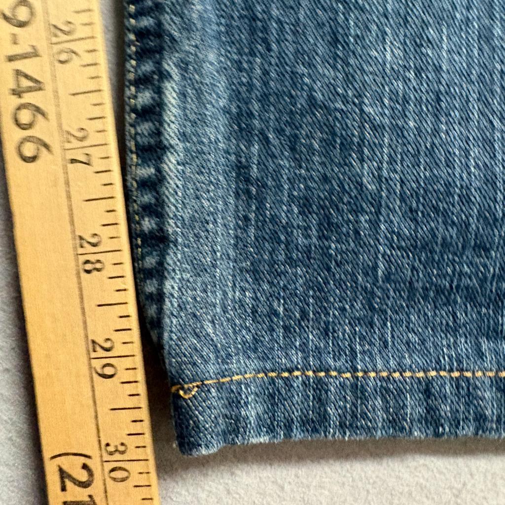Nautica Jeans Co Mens 40x32 Blue Denim Straight Leg Jeans 100% Cotton