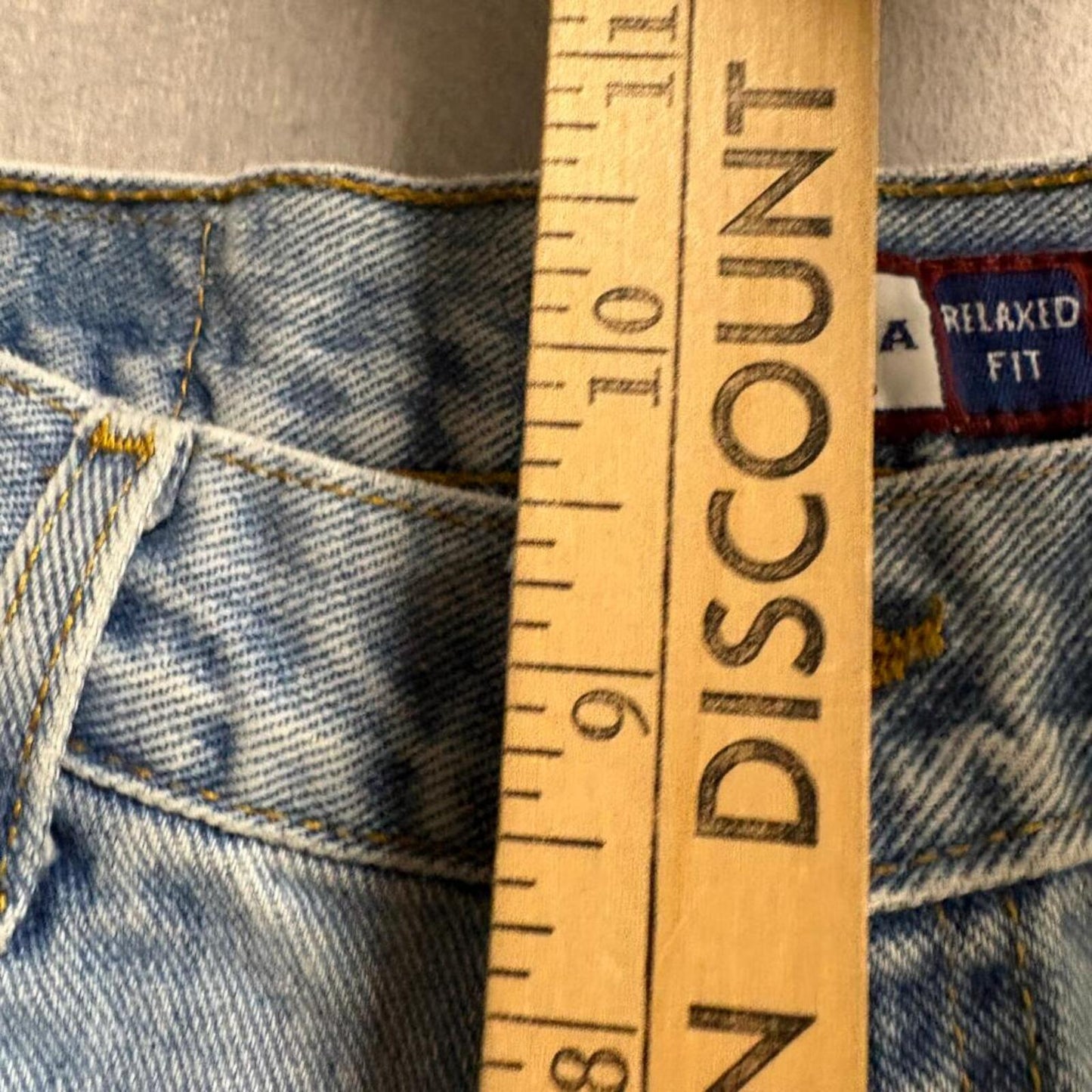 Vintage Arizona Jean Co Womens 29x34 Relaxed Fit High Rise Light Wash Denim USA