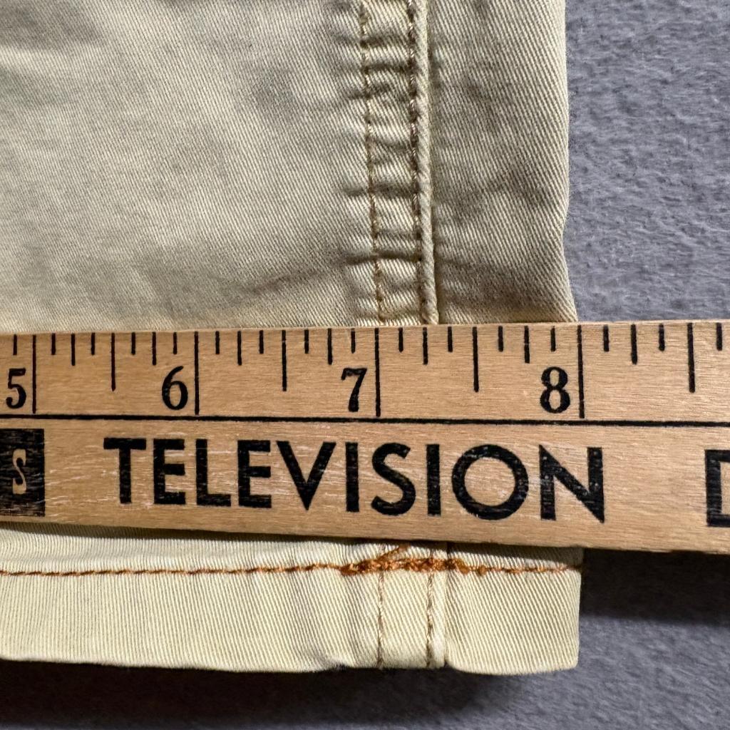 Tommy Bahama Jeans Mens 34x32 Khaki Beige Chino Pants Cotton Stretch