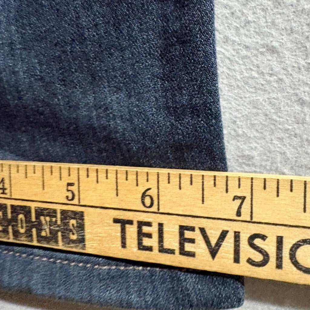 Paige Lennox Slim Fit Jeans Mens 32 Blue Stretch Denim Rayon Blend