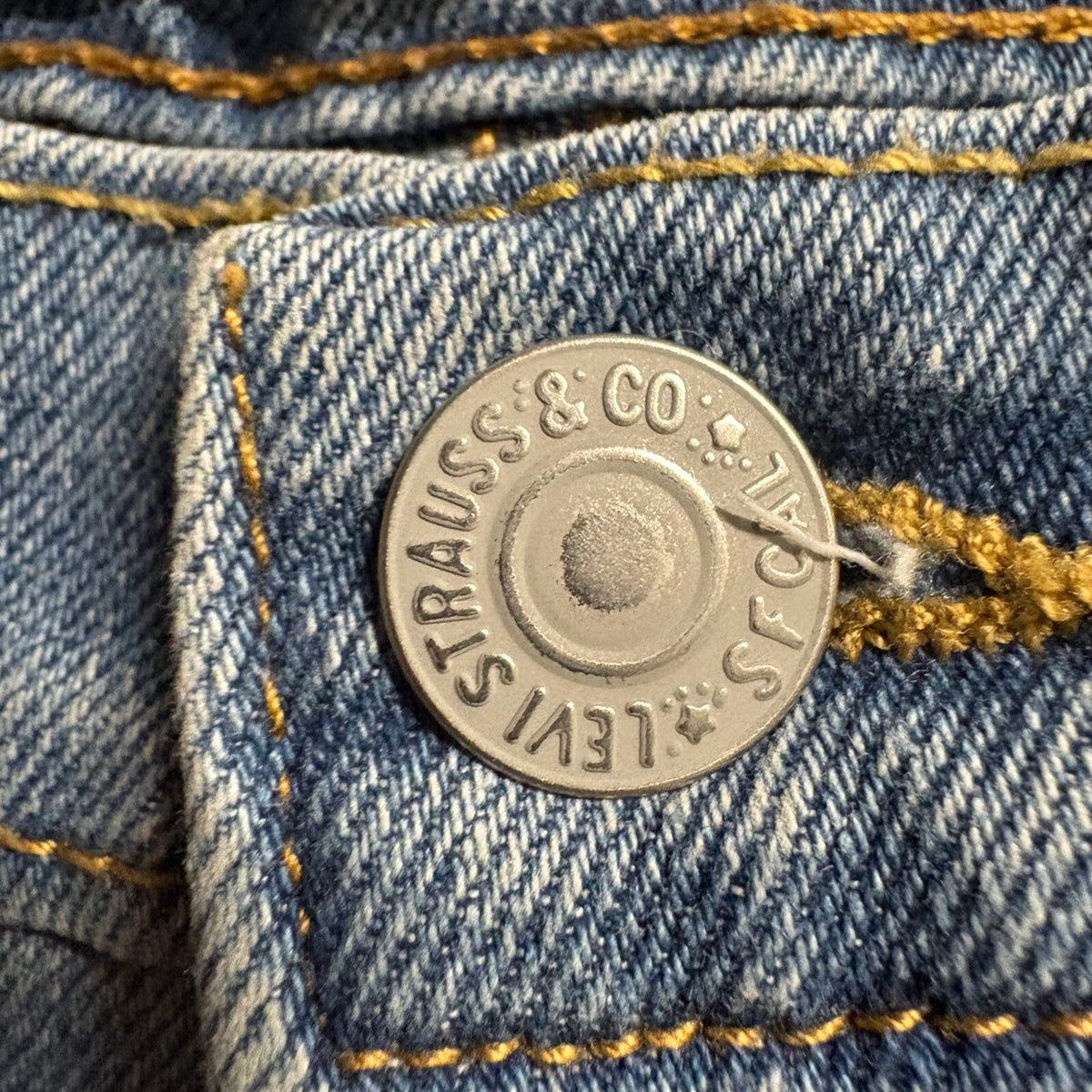 Levis 502 Regular Taper Jeans Girls Size 16 Reg Blue Distressed Denim W28 L30