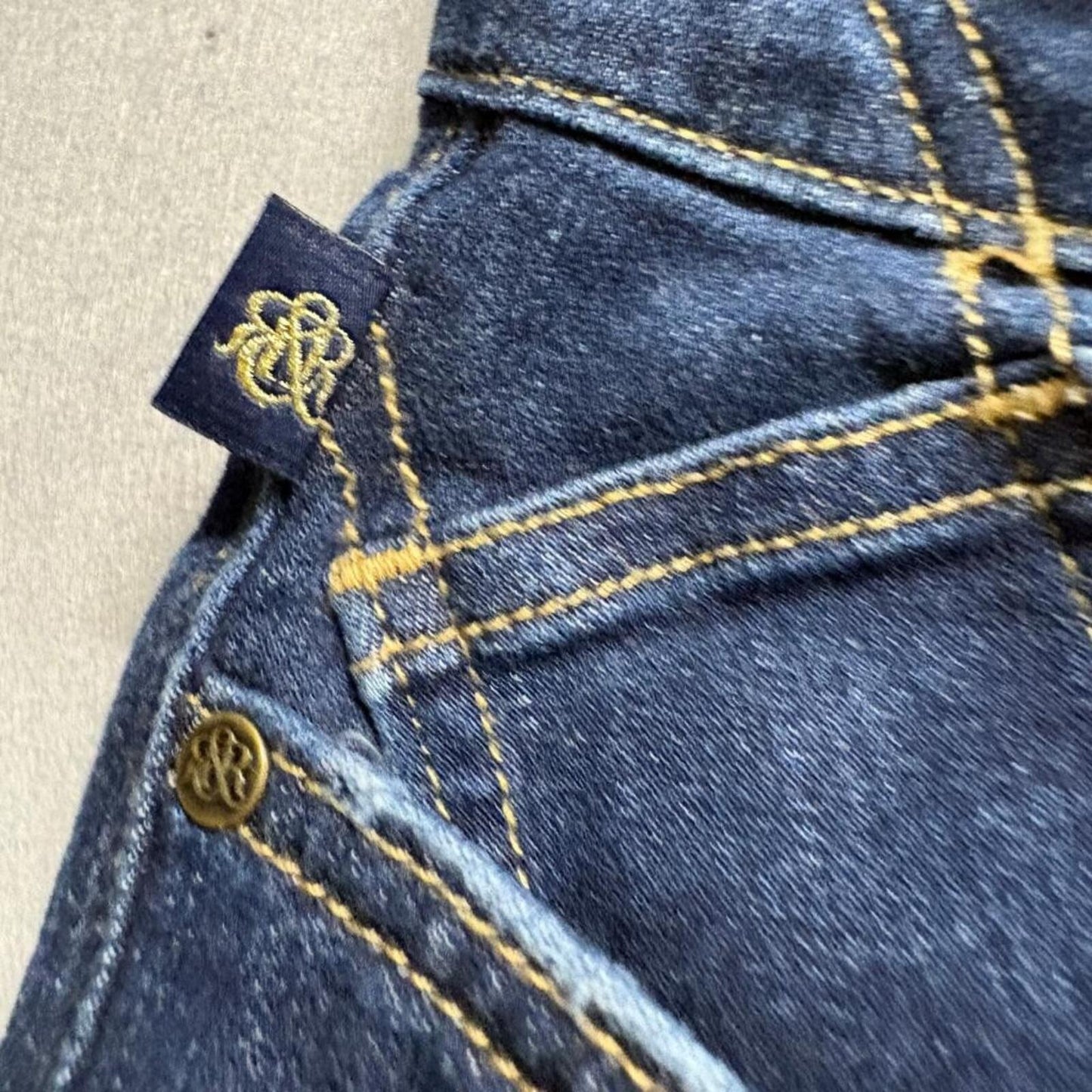 Rock and Republic Berlin Skinny Jeans Womens 6M Blue Denim Rx Stretch