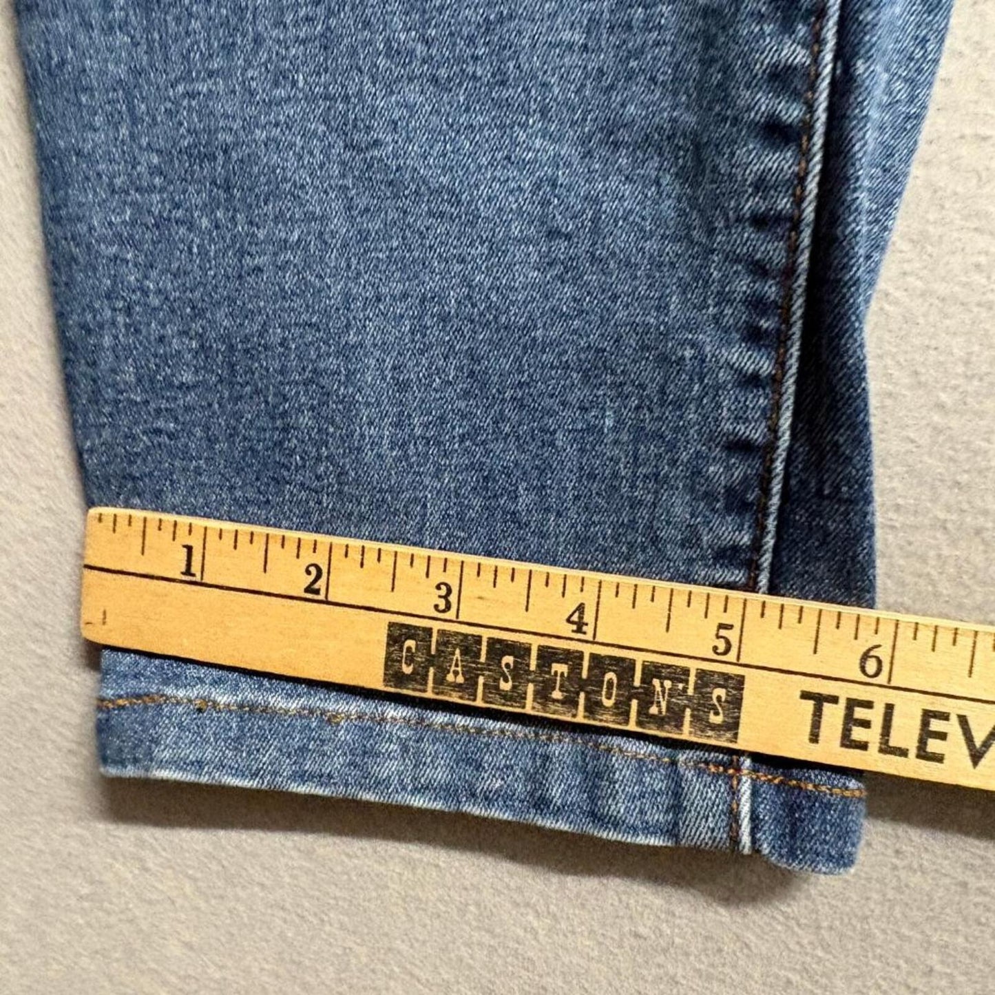 Kenneth Cole New York Jeans Mens 32x32 Blue Denim Athletic Fit Stretch