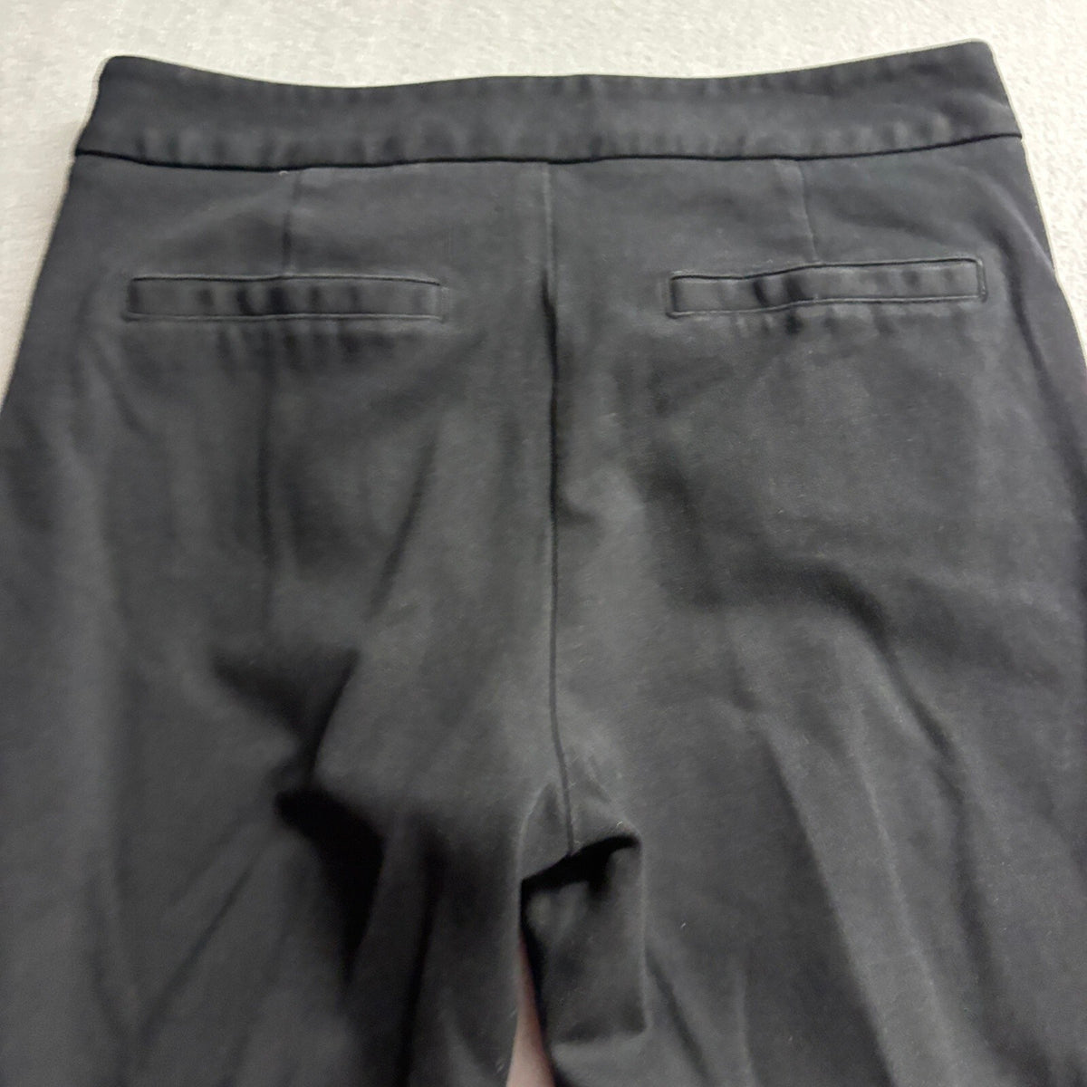 NYDJ Womens Pants 8P Black Ponte Knit Bootcut Stretch Dress Pants Career