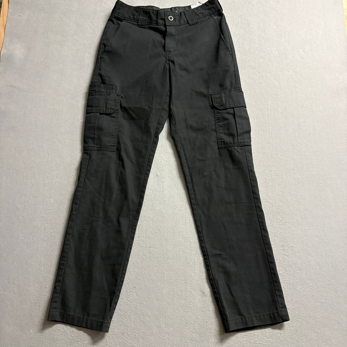 Dickies Flex Womens Cargo Pants Size 29x32 Black Straight Leg Workwear