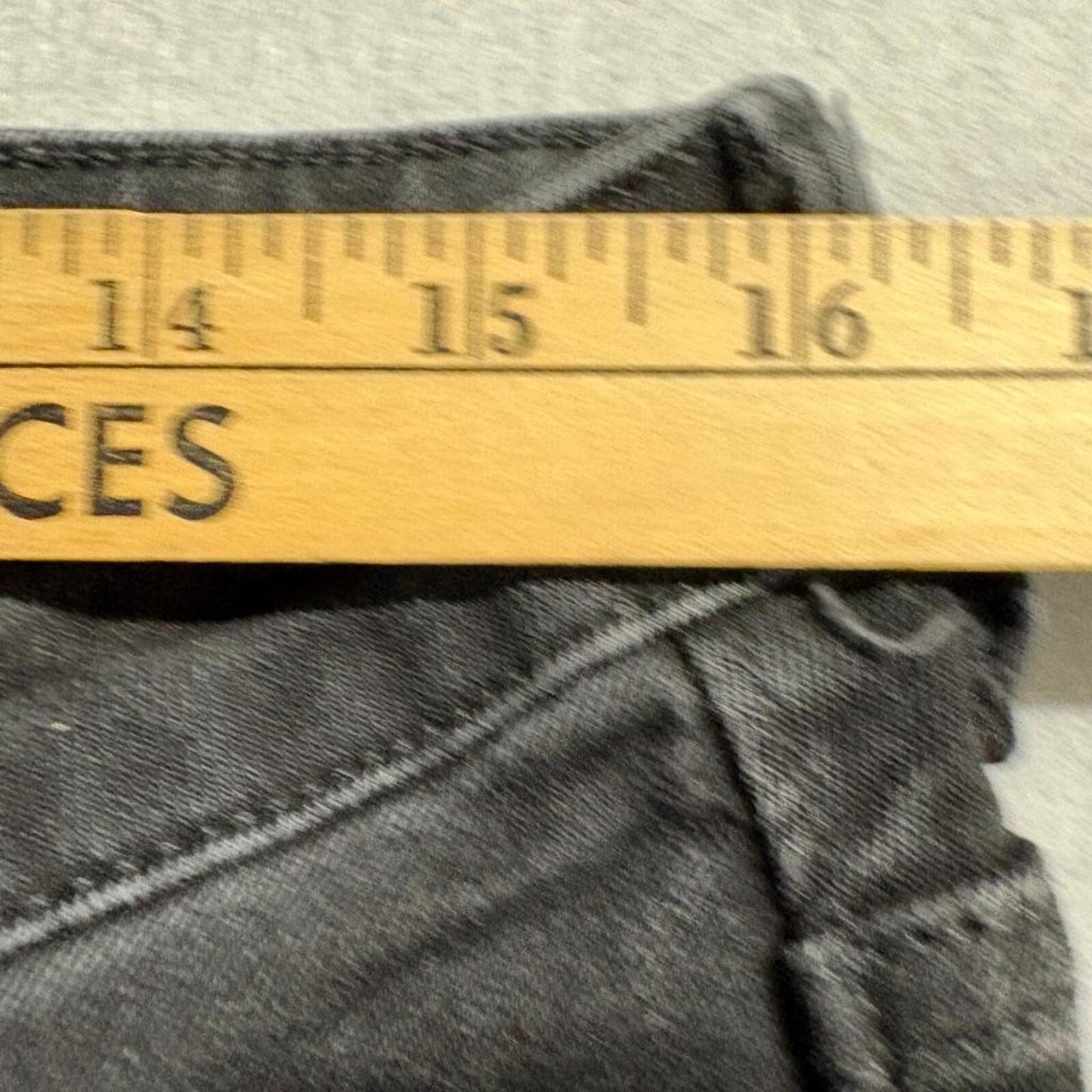 H&M Straight Regular Fit Jeans Mens 33x32 Black Denim Pants