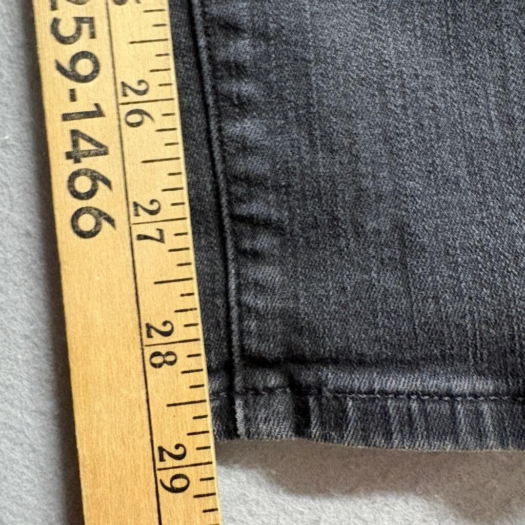 Madewell 10 High Rise Skinny Jeans Womens 26 Black Denim Stretch