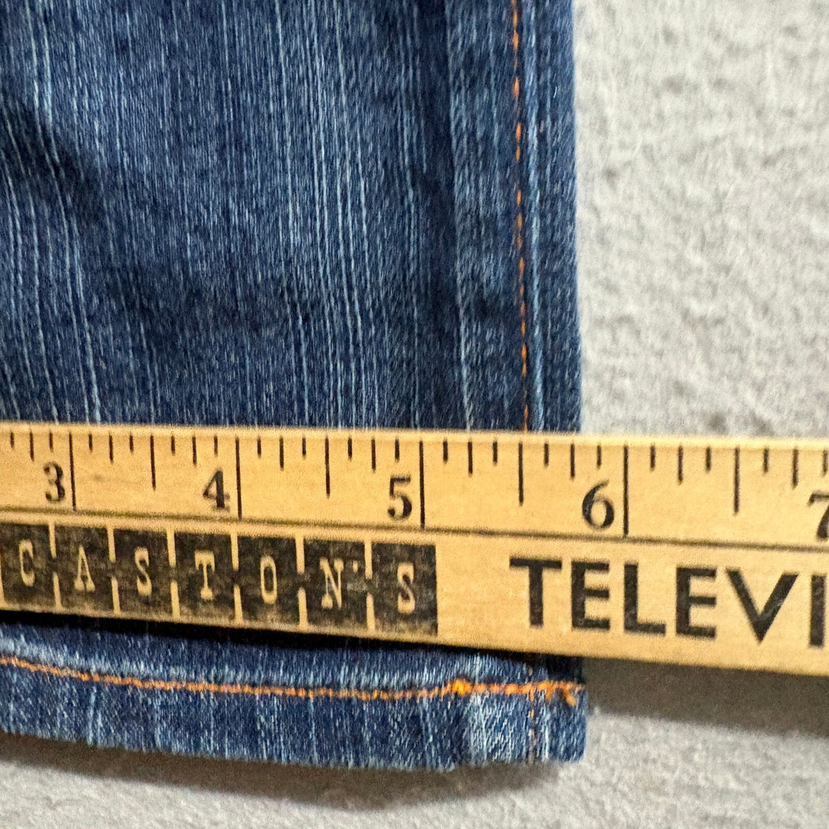 Earnest Sewn Harlan Slimmer 283 Womens Jeans Size 26 Dark Wash Made in USA