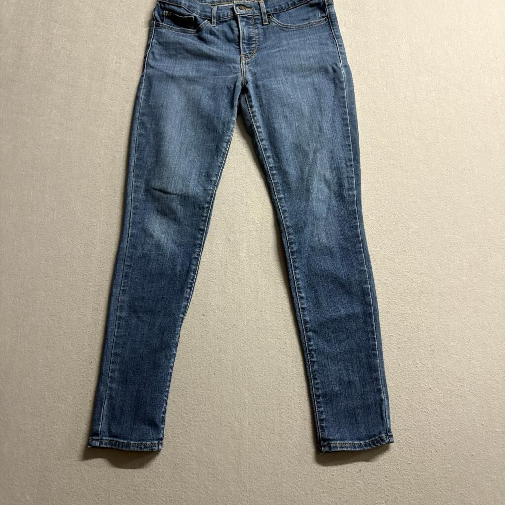 Levi's 311 Shaping Skinny Jeans Womens 27 Medium Wash Blue Denim Stretch
