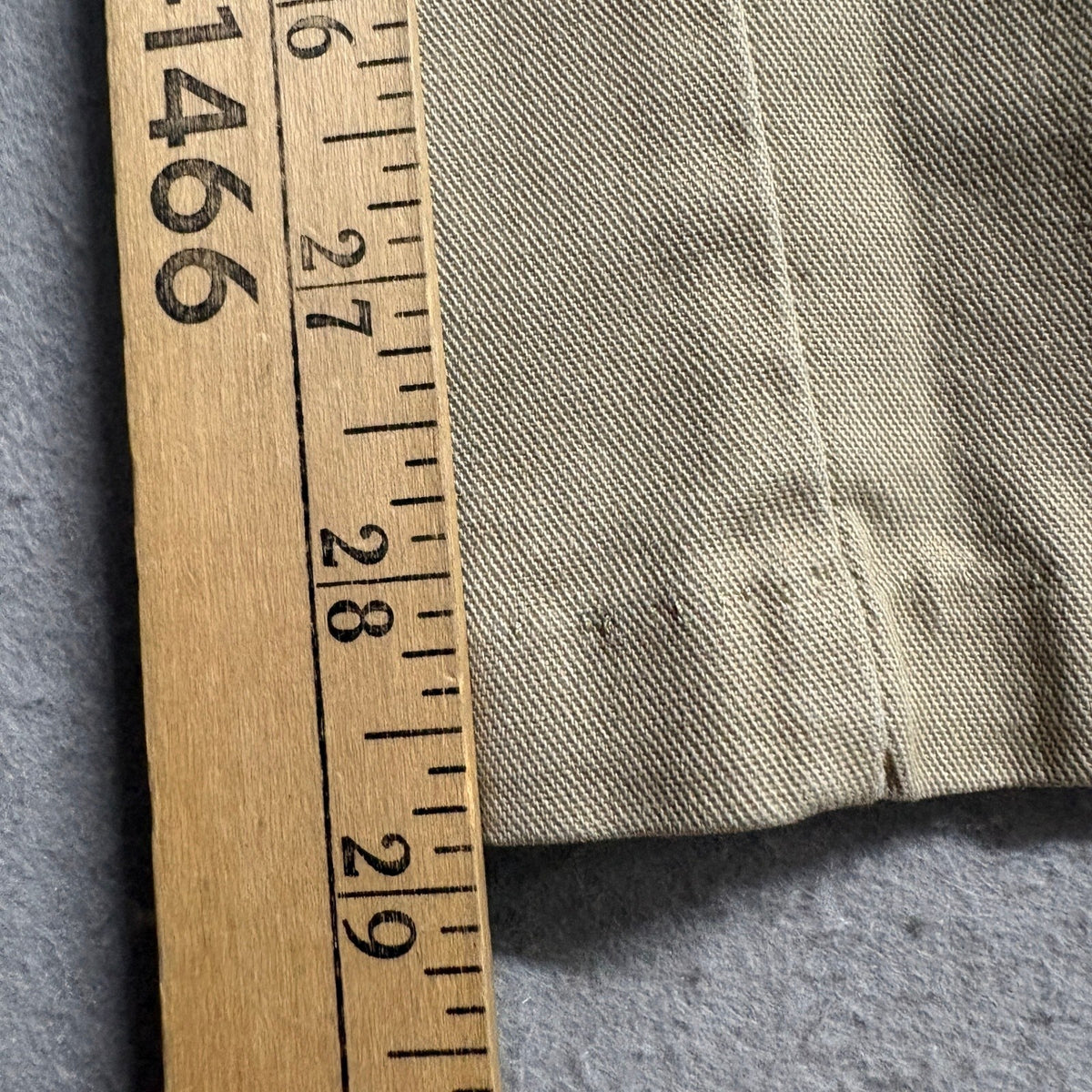 Dickies Mens Work Pants 30x28 Beige Khaki Flat Front Twill Chino Casual