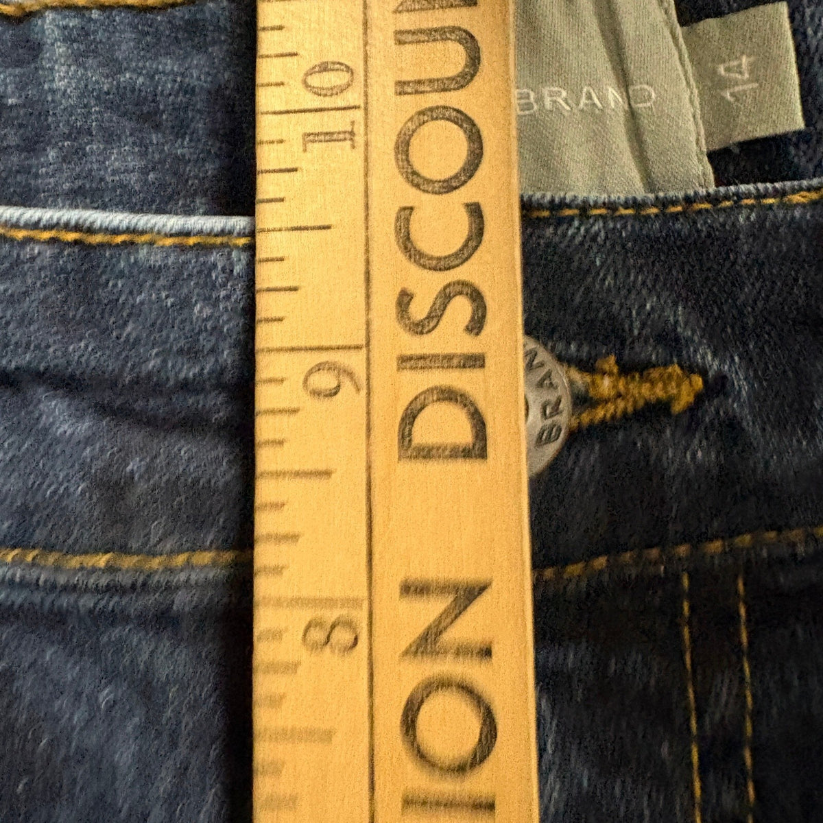 Lucky Brand Authentic Skinny Stretch Jeans Boys Size 14 Dark Wash Denim