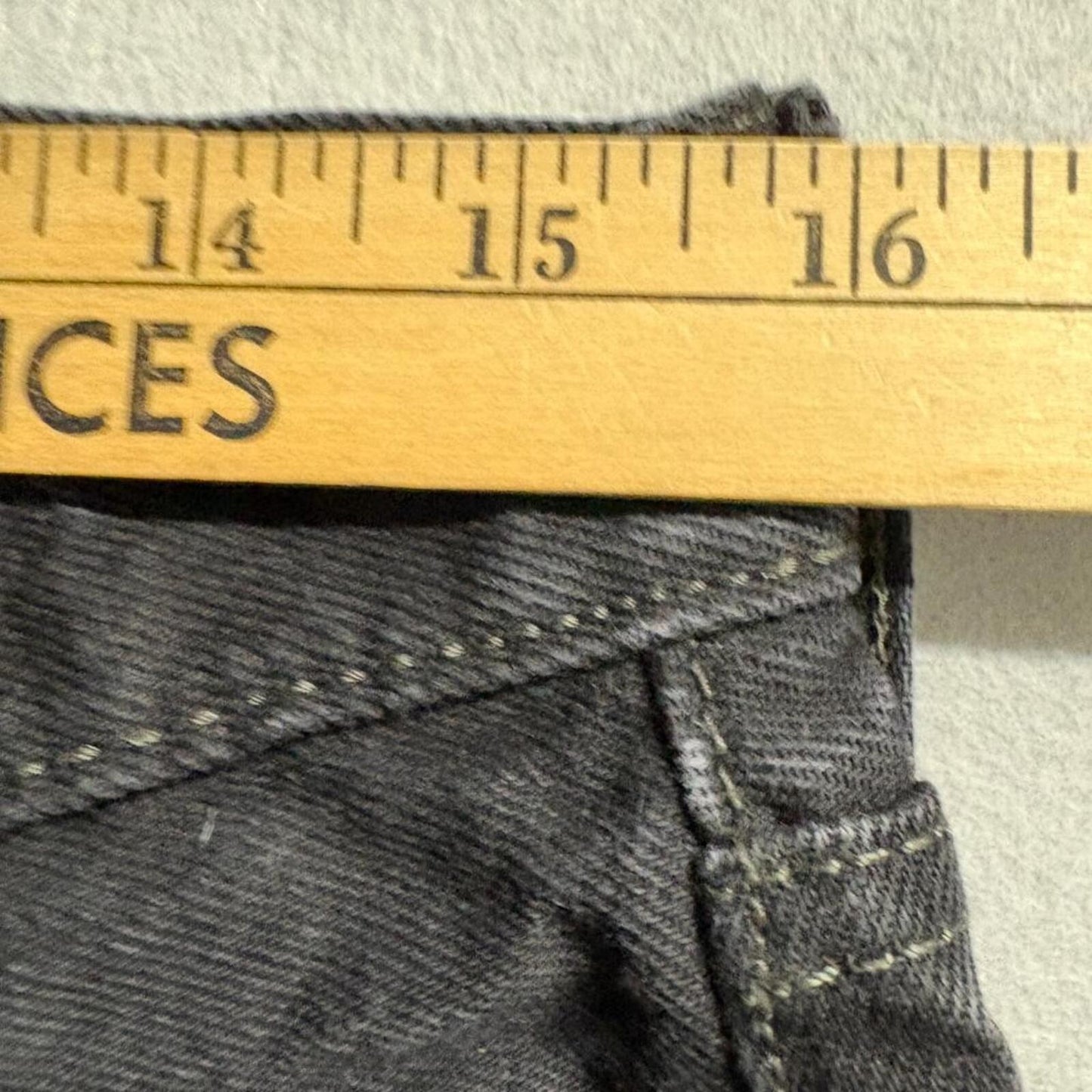 Levis 501 Original Fit Jeans Mens 32x29 Black Button Fly Denim Pants EG