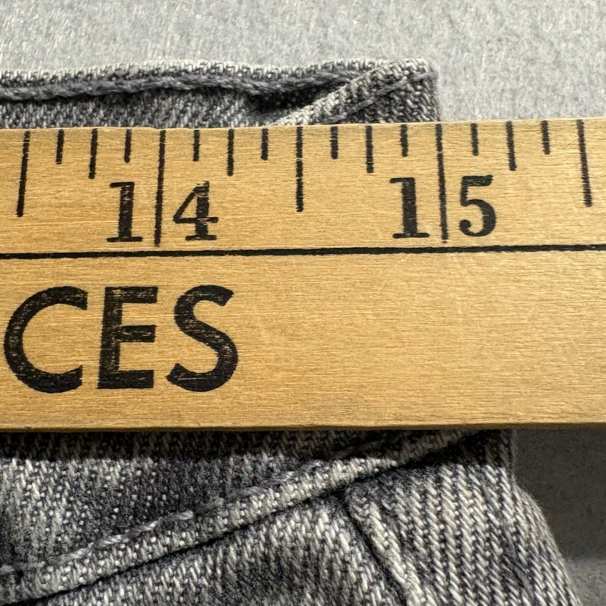 Kensie Jeans Womens Size 8 29 High Rise Slim Straight Frayed Raw Hem Grey Denim