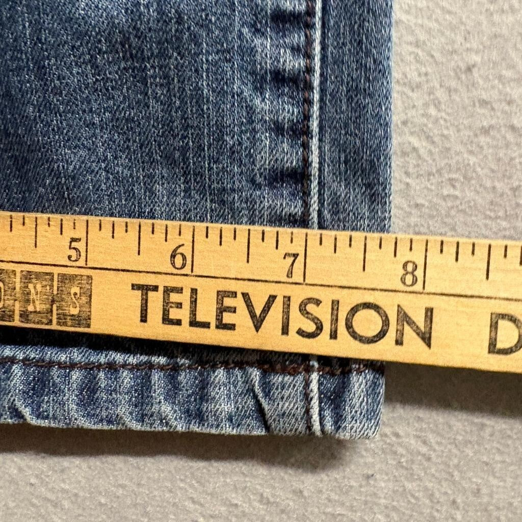 Buffalo David Bitton Driven Jeans Boys Size 16 Straight Leg Blue Denim