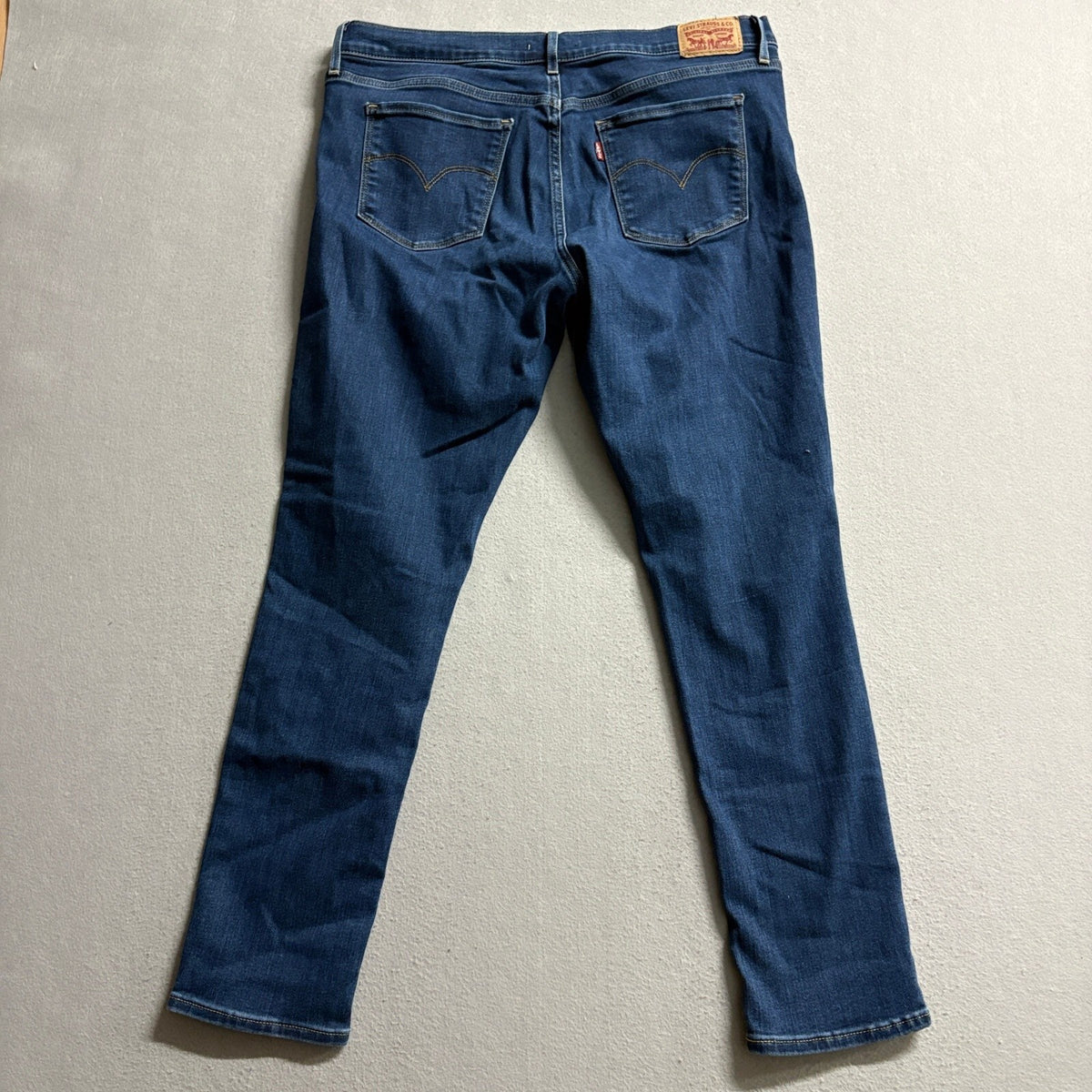 Levi's 311 Shaping Skinny Jeans Womens 32 Blue Denim Stretch Mid Rise Pants