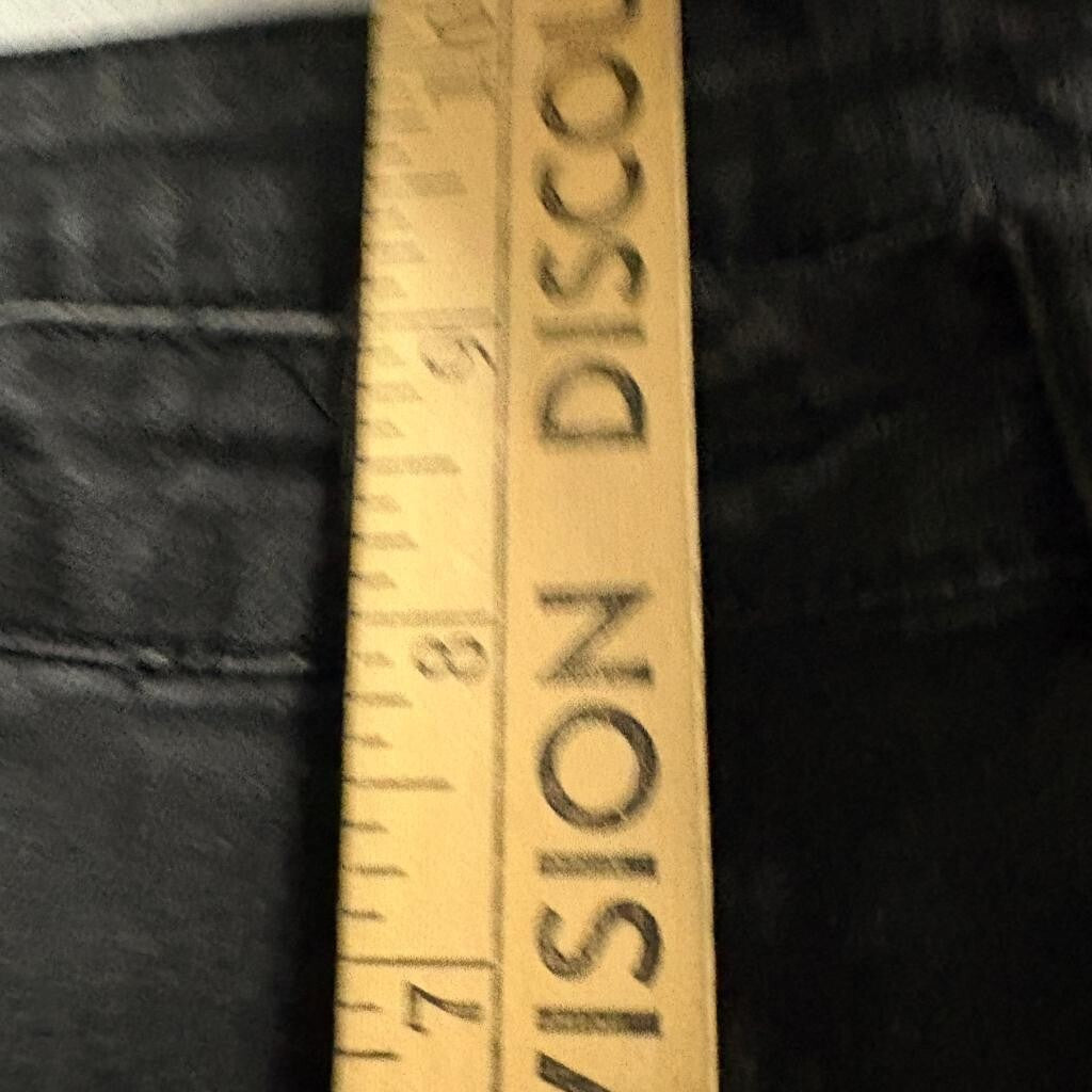 Shein Womens Flare Jeans Size 6 Black High Rise Stretch Bell Bottom Denim Pants
