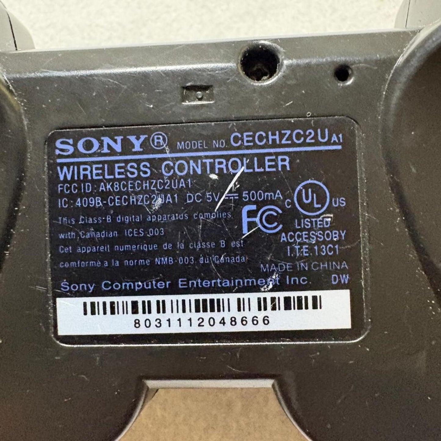 Official Sony PS3 DualShock 3 Wireless Controller Black CECHZC2UA1 OEM