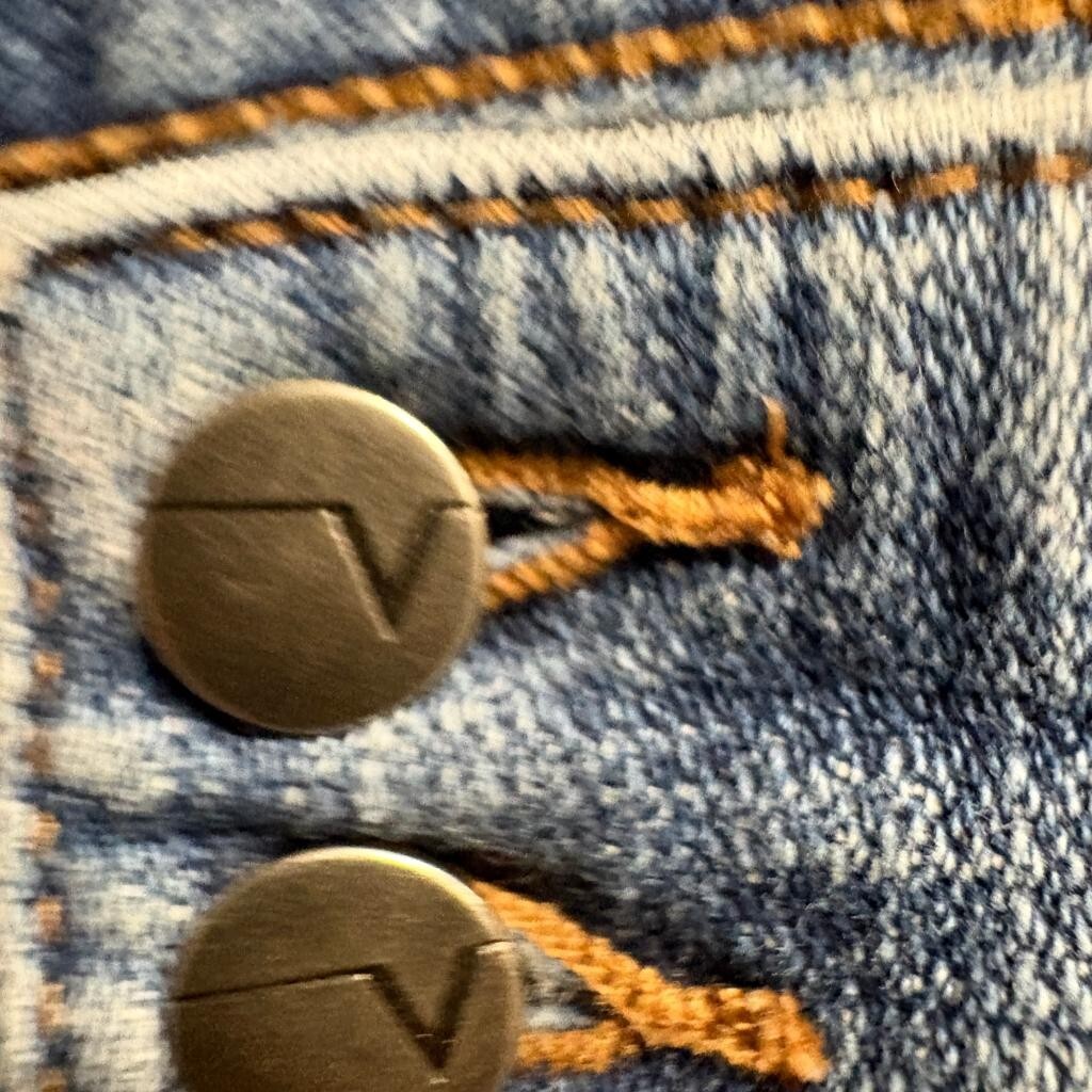 Venezia Jeans Womens Plus Size 20 Blue Denim Capri Crop Pants Stretch