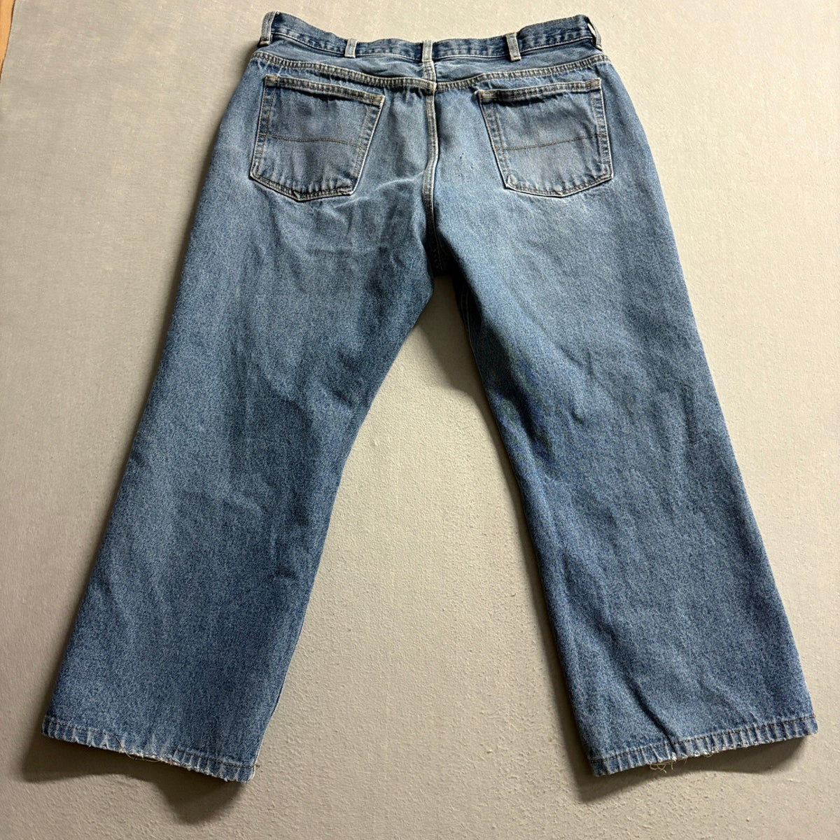 Big Mac Workwear Jeans Mens 38x30 Blue Denim Straight Leg Work Pants