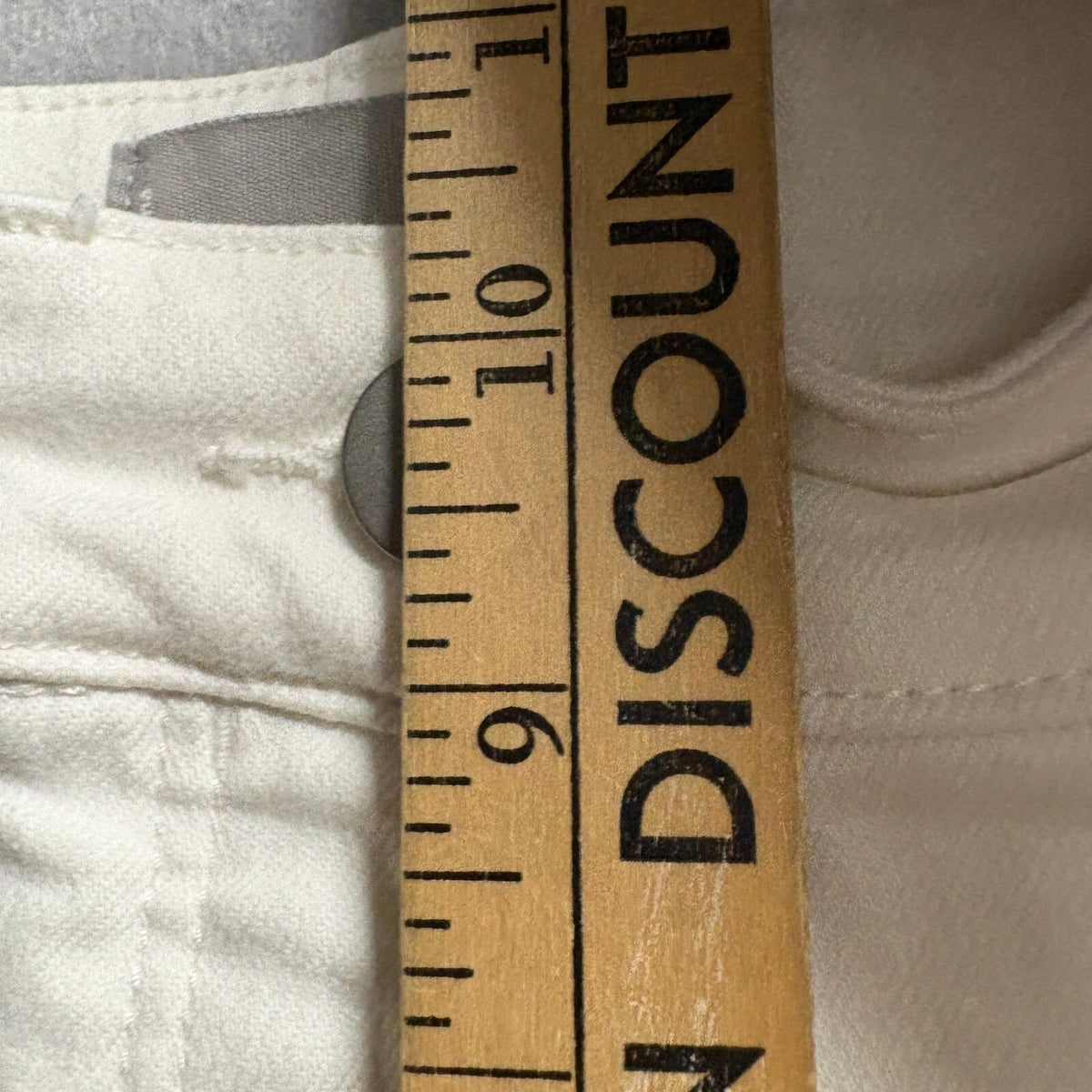 Everlane Wide Leg Crop Pants Jeans Womens Size 00 Off White Cream Stretch High