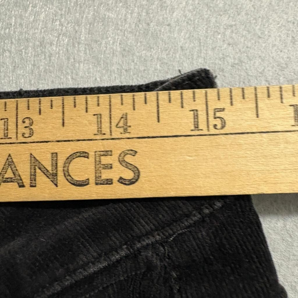 Jag Jeans Corduroy Pants Womens Size 8 Black Stretch Bootcut Mid Rise Comfort
