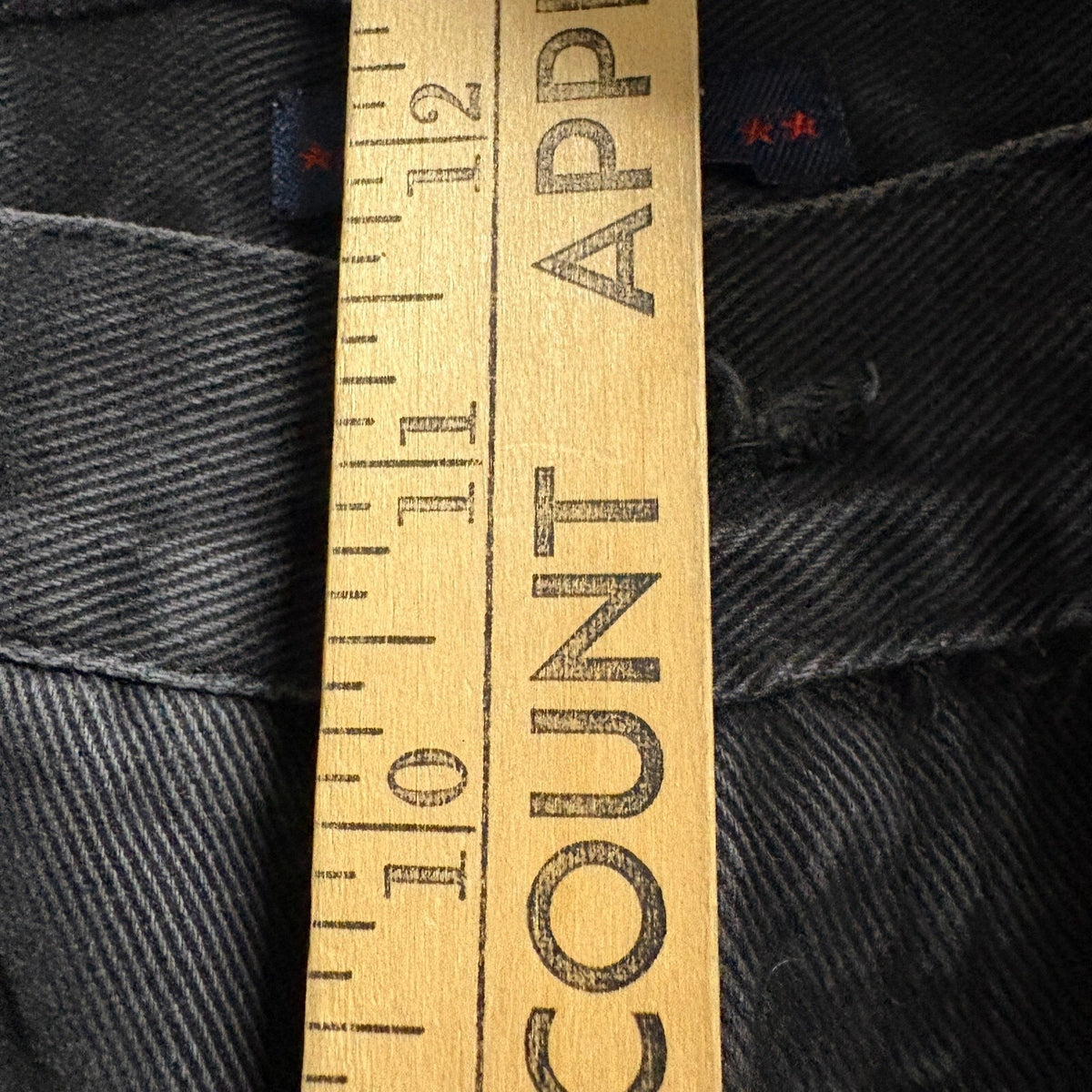 Bill Blass Jeans Womens 10P Black Denim Easy Fit High Rise Tapered Leg Vintage
