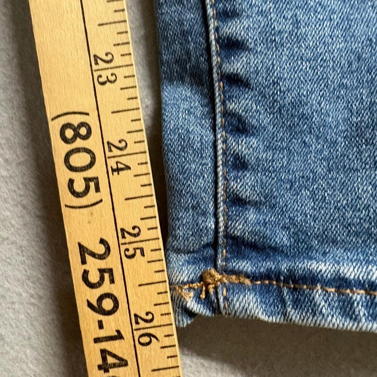 Joe's Jeans Bibiana High Rise Straight Leg Distressed Denim Blue Jeans Size 27