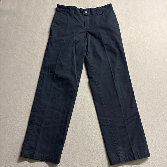 Dickies Mens 874 Work Pants Navy Blue Chino Trousers 30x30 LP847NV