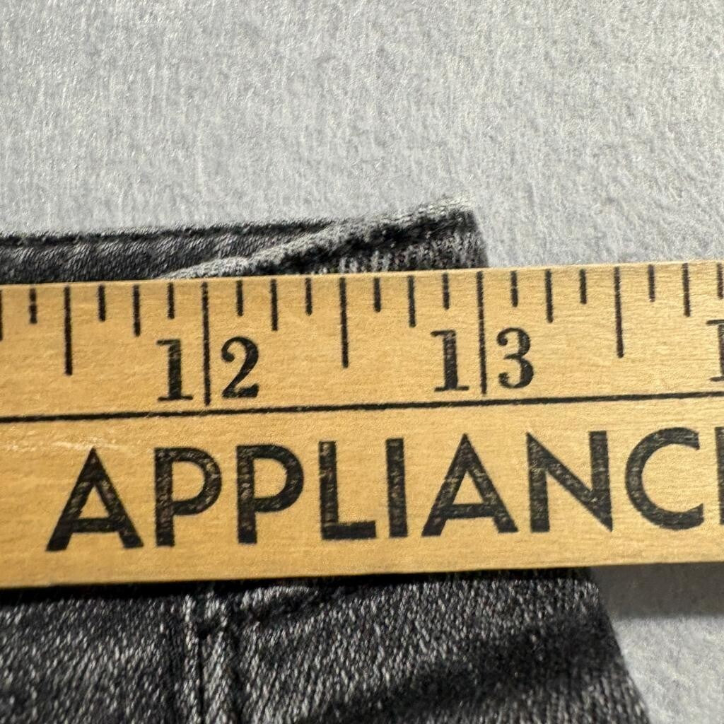 We The Free Free People Lace Up Skinny Jeans Womens 26 Gray High Rise Stretch