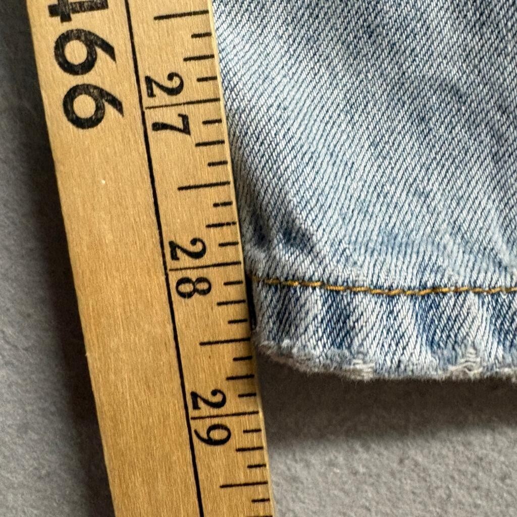 Princess Polly Jeans Womens US 4 Light Wash Blue Denim High Rise Straight Leg