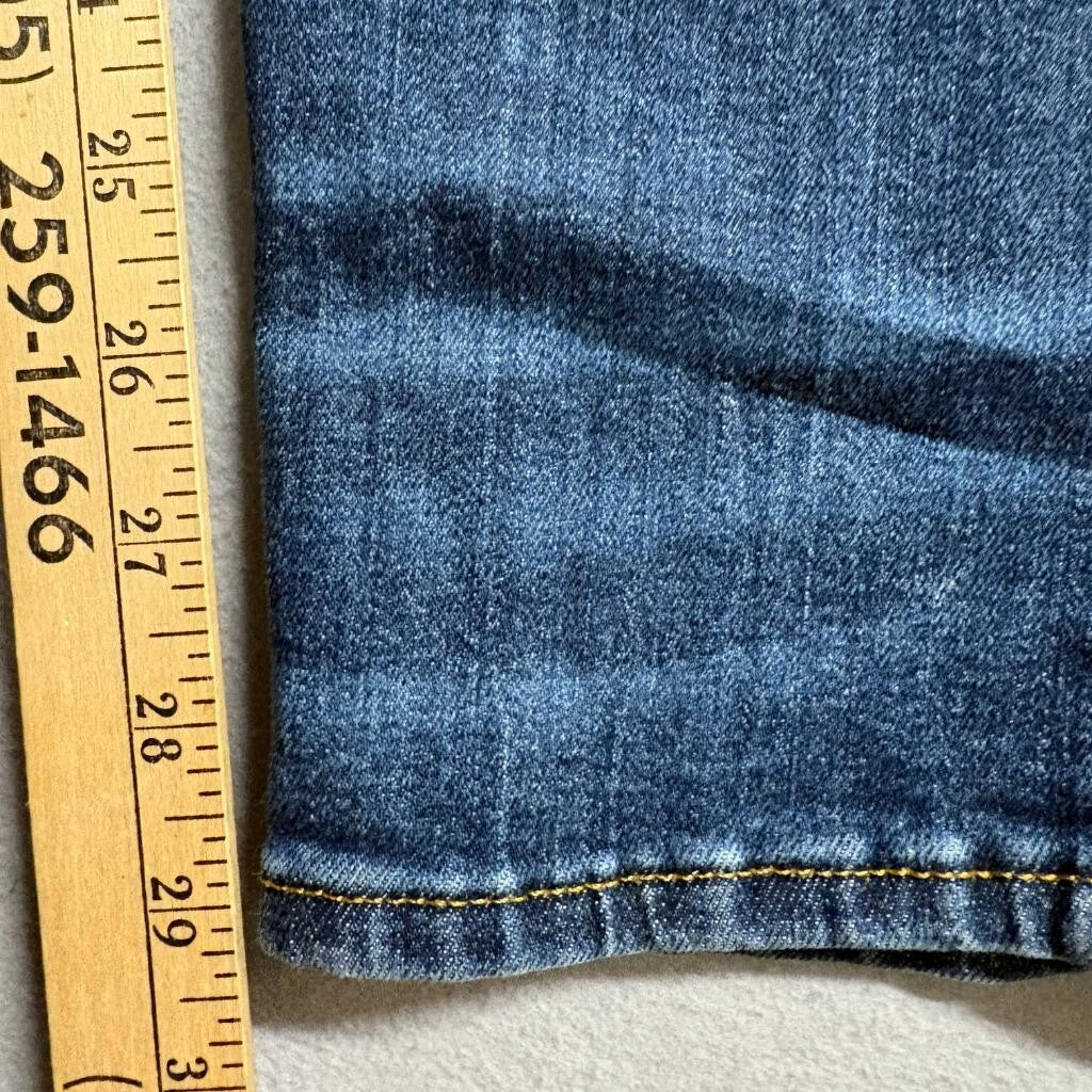 American Eagle Airflex+ Distressed Skinny Jeans Mens 32x32 Blue Stretch Denim