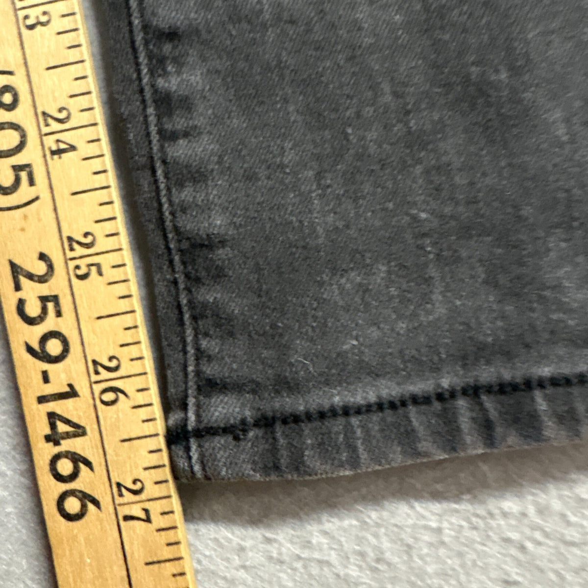 Seven7 Jeans Womens Size 8 Skinny Dark Gray Washed Denim Pants Stretch